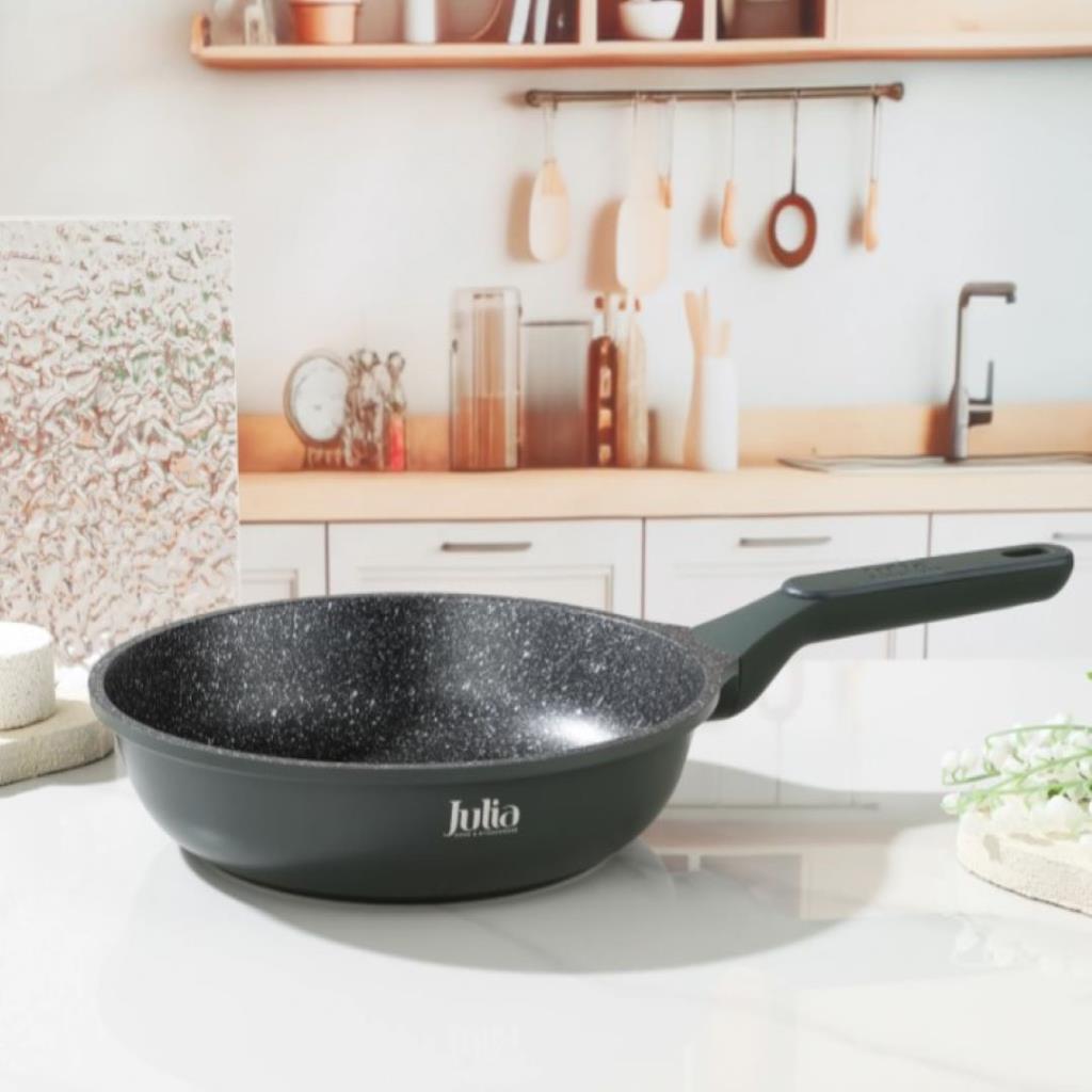 ELITE-PRO FRYPAN WITHOUT LID 26CM-GREEN